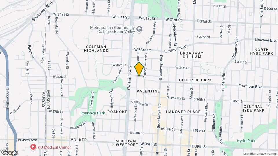 3507-3509 Jefferson St Map and Location Details