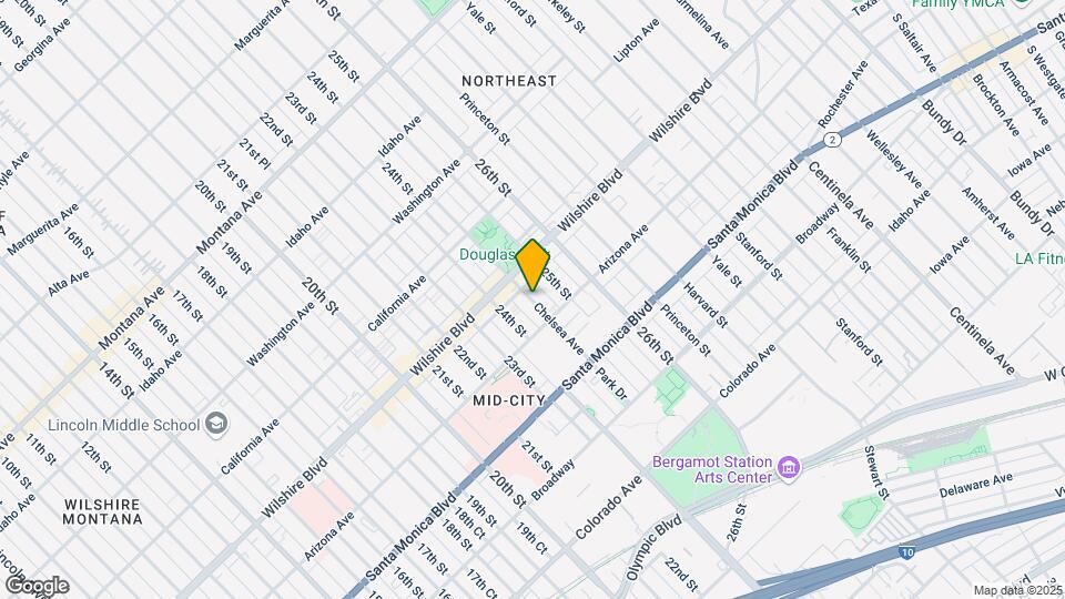 1253 Chelsea Ave Map and Location Details