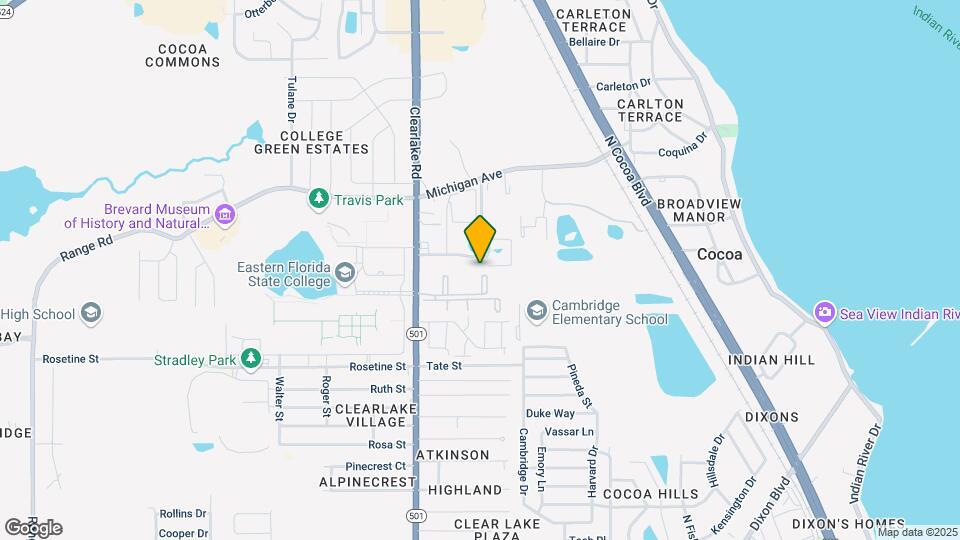 1565 University Ln Map and Location Details