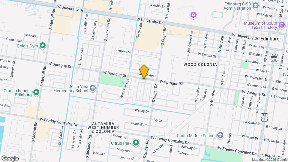 1801 Lexington Cir, Unit #3 Map and Location Details