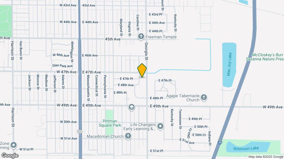 4733 Carolina St Map and Location Details