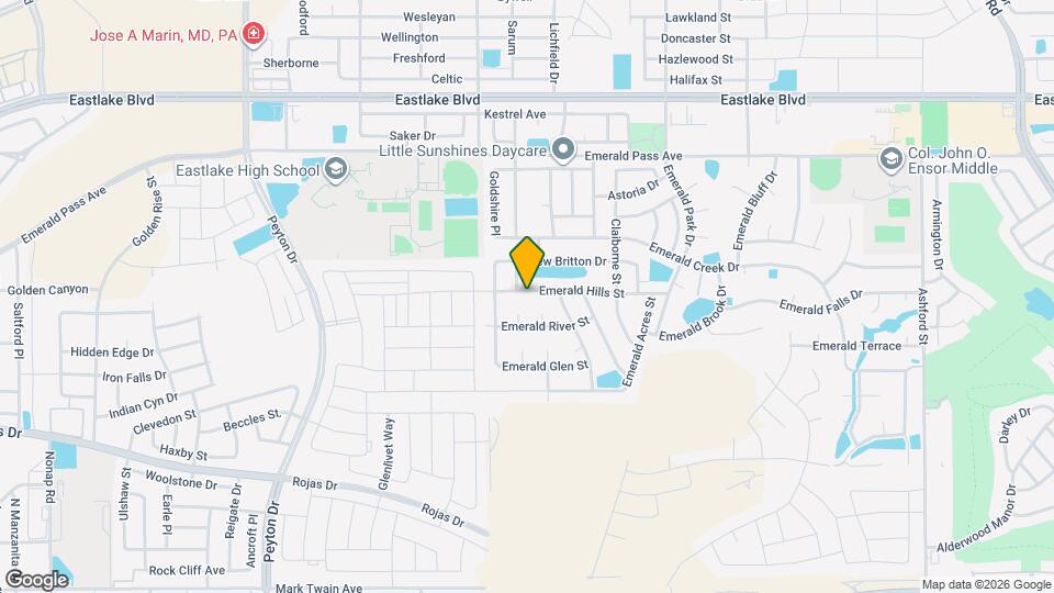 13224 Emerald Hills St Map and Location Details