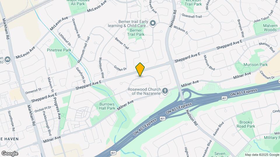 317 Burrows Hall Blvd Map and Location Details