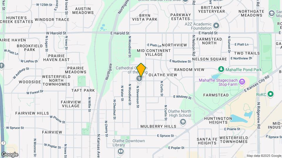 502 E Johnston St Map and Location Details