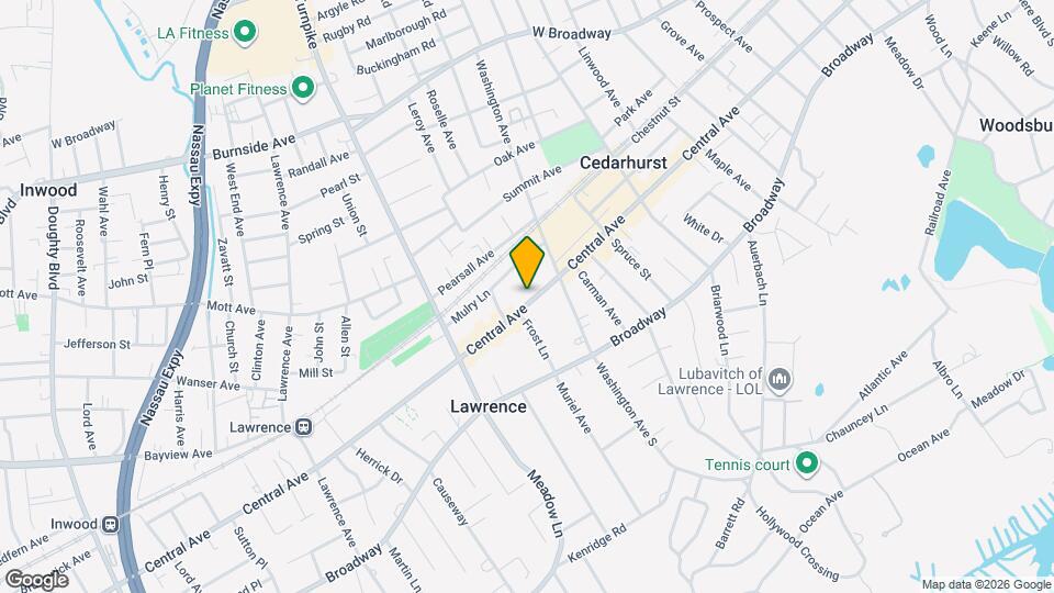 376 Central Ave Map and Location Details