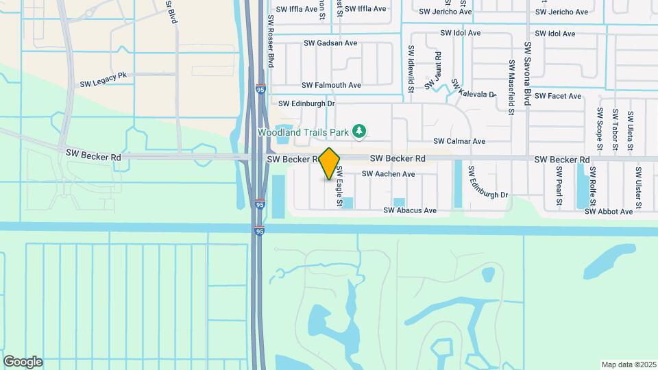 4649 SW Dactyl St Map and Location Details