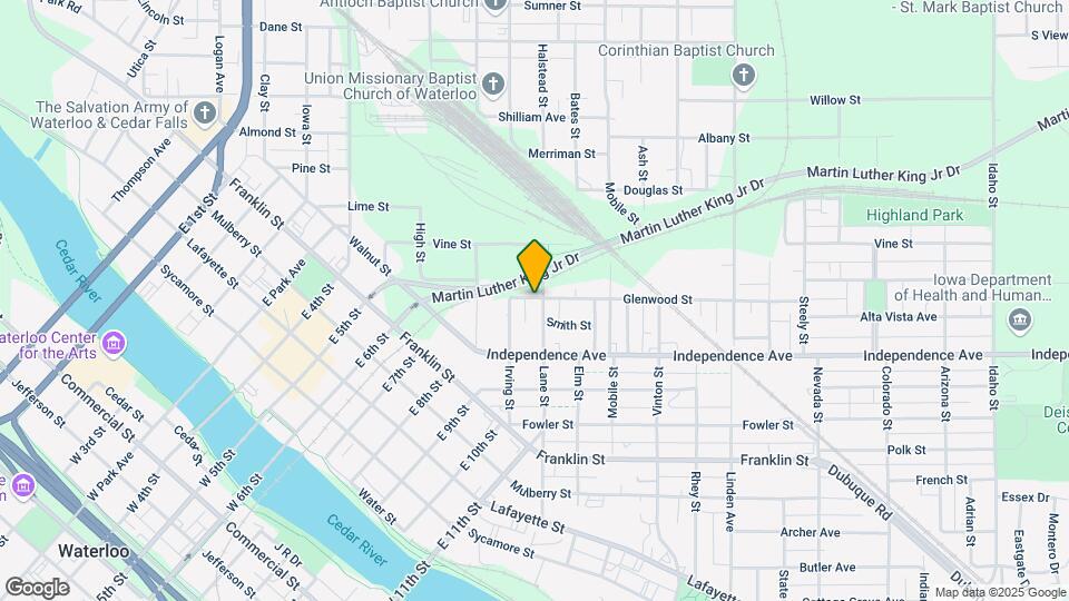 218 Glenwood St Map and Location Details