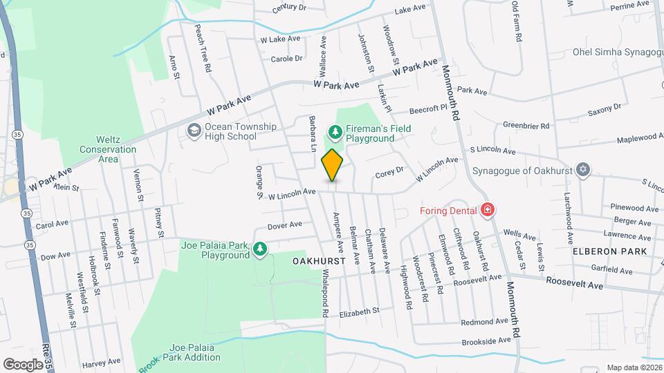 505 W Lincoln Ave Map and Location Details