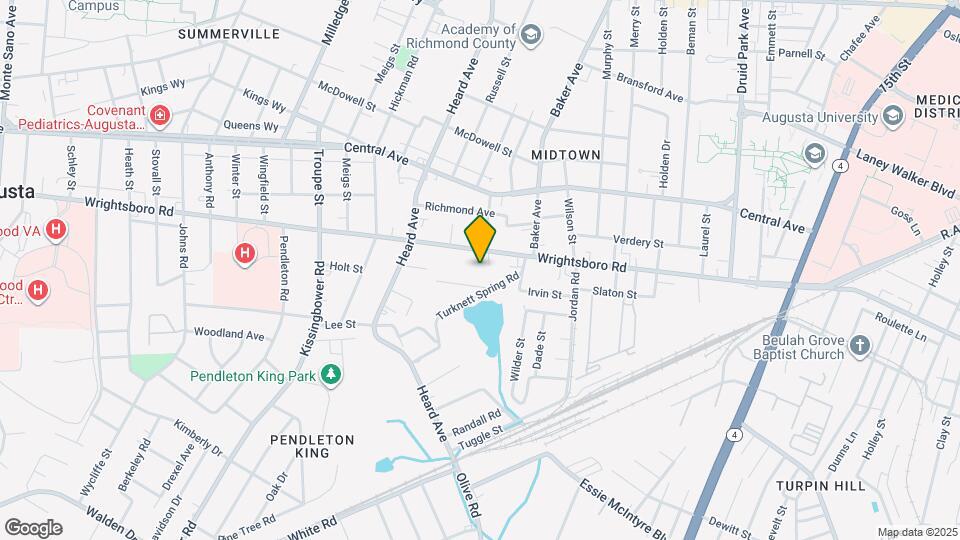 1998 Wrightsboro Rd Map and Location Details