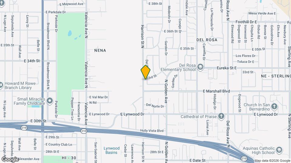 3276 Del Rey Dr Map and Location Details