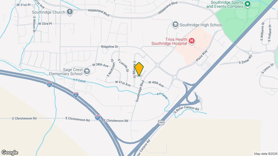 5825 W 40th Ct Map and Location Details