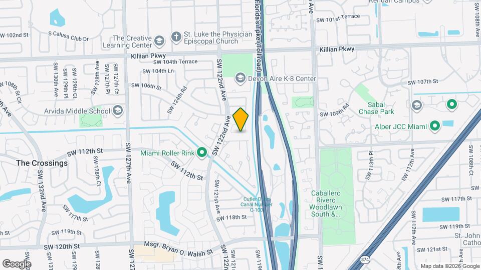 12020 SW 108th St Map and Location Details