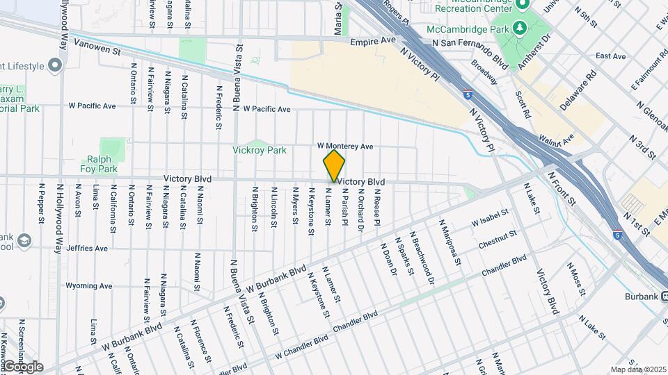 1140 N Lamer St Map and Location Details