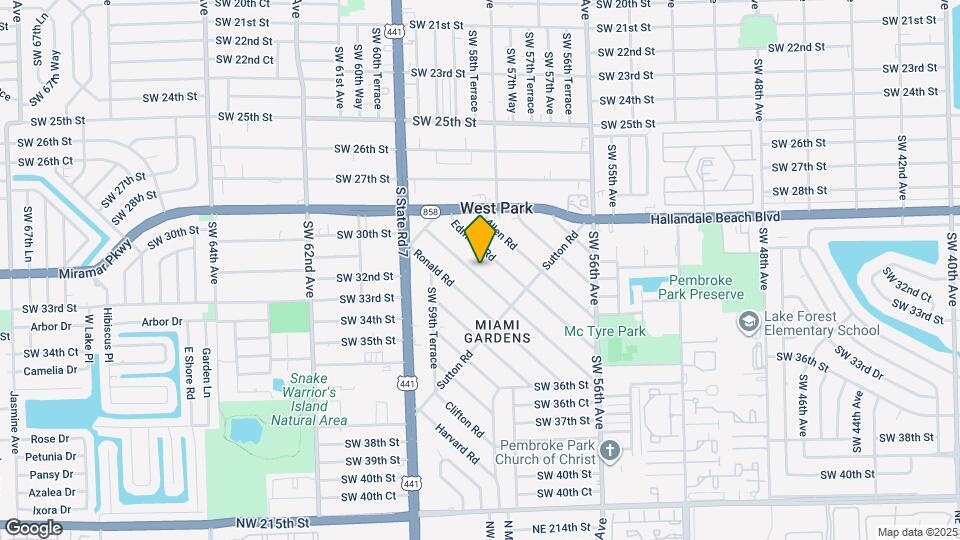 0 Miami Gardens Rd Map and Location Details