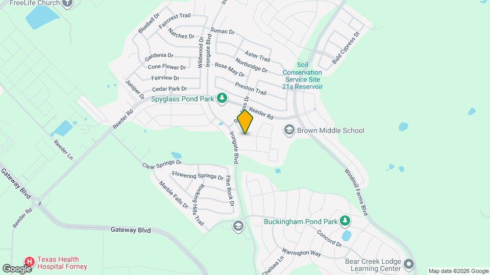 3010 Sweetwater Trl Map and Location Details