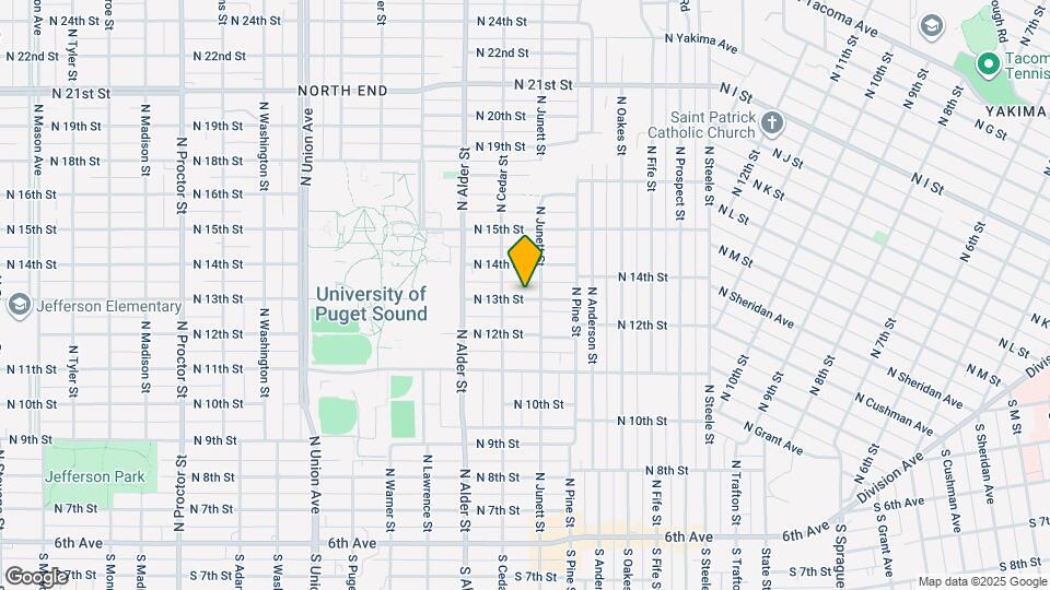 3009 N 13th St Map and Location Details