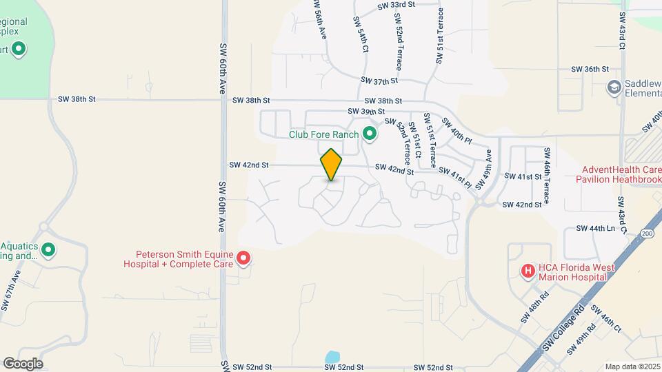 5521 SW 43rd St Map and Location Details