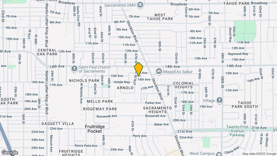 4705 16th Ave Mapa y Detalles de la Ubicación