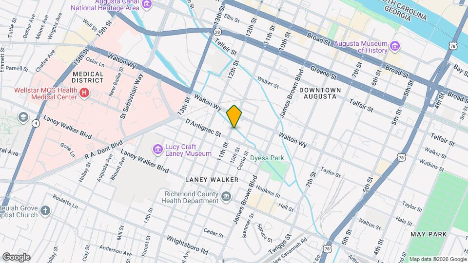 814 11th St Mapa y Detalles de la Ubicación