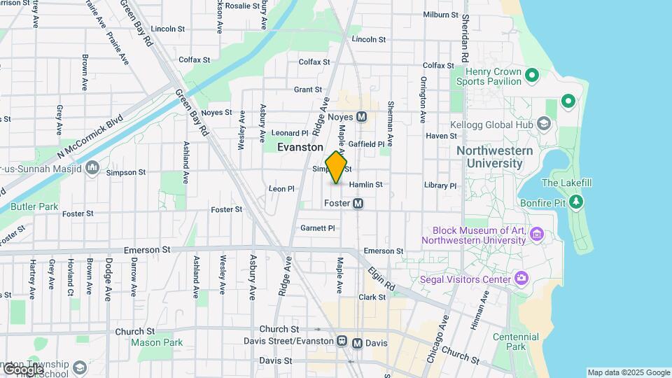 2024 Maple Ave Map and Location Details