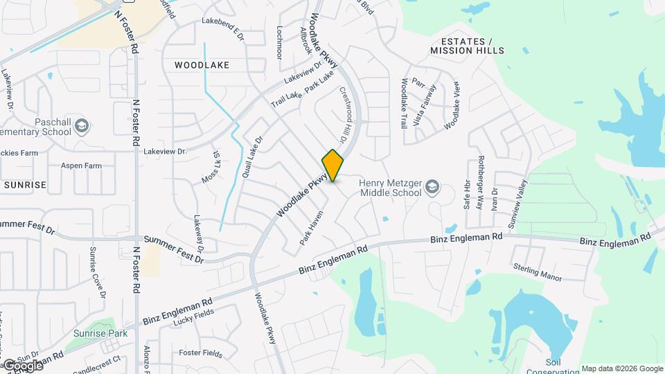 4611 Echo Lake Dr Map and Location Details