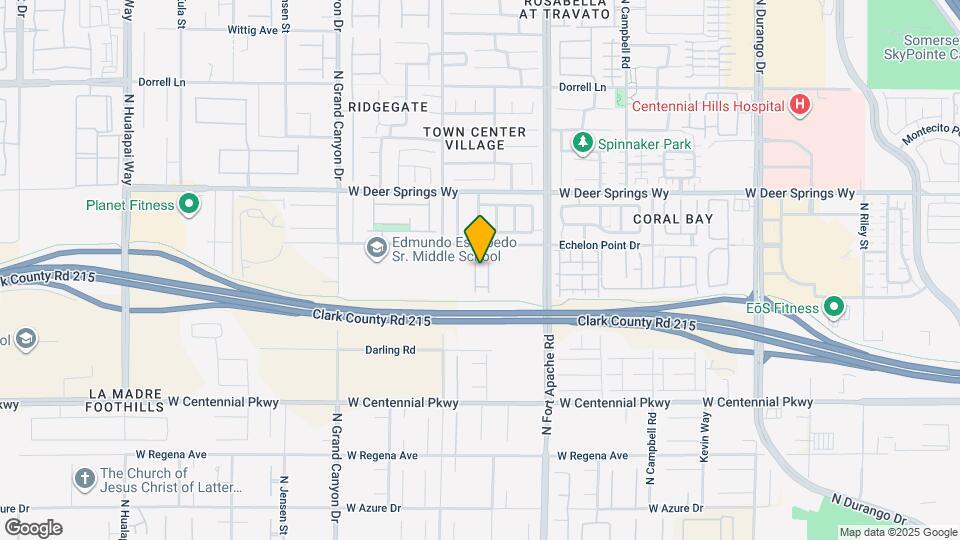 6644 Weeping Pine St Map and Location Details