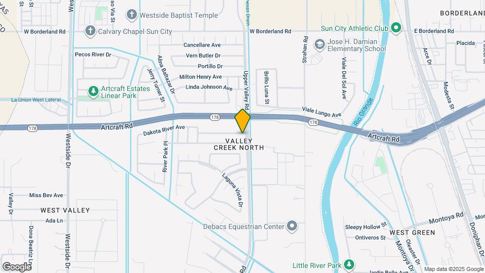 604 Wind River Ave Map and Location Details