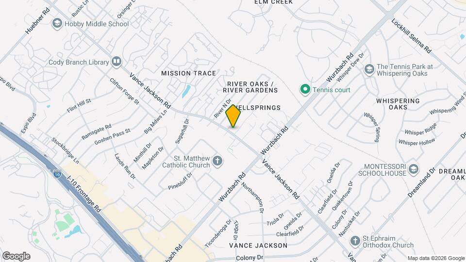 3551 Wellsprings Dr Map and Location Details