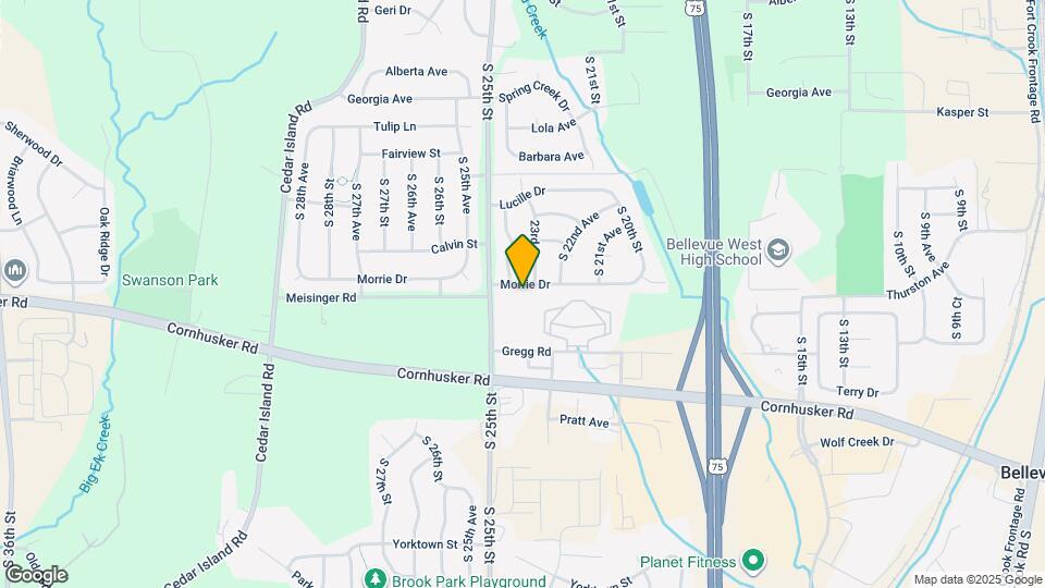 2303 Morrie Dr Mapa y Detalles de la Ubicación
