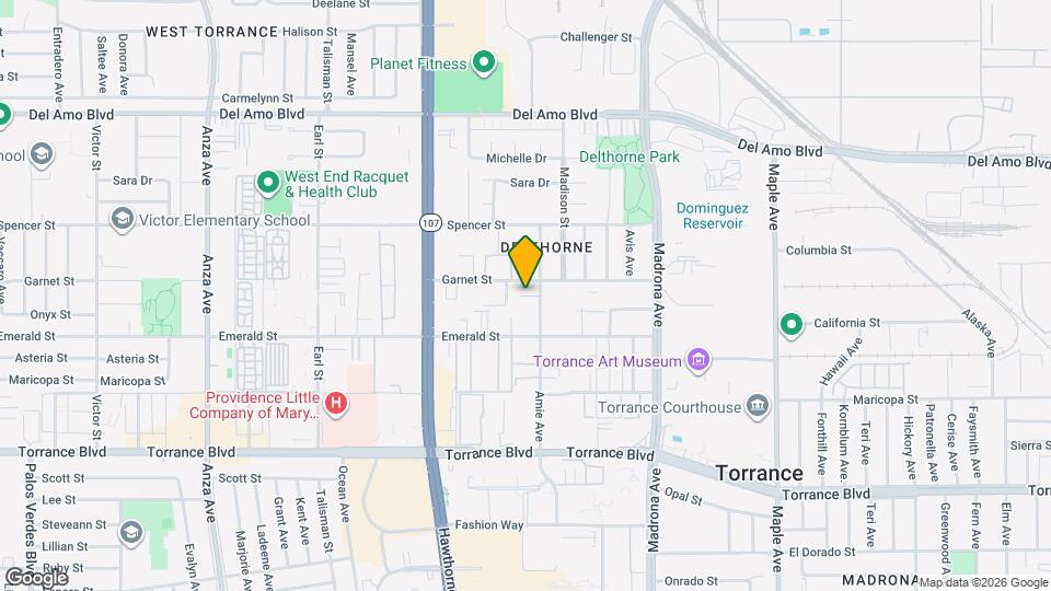 20615 Amie Ave Map and Location Details