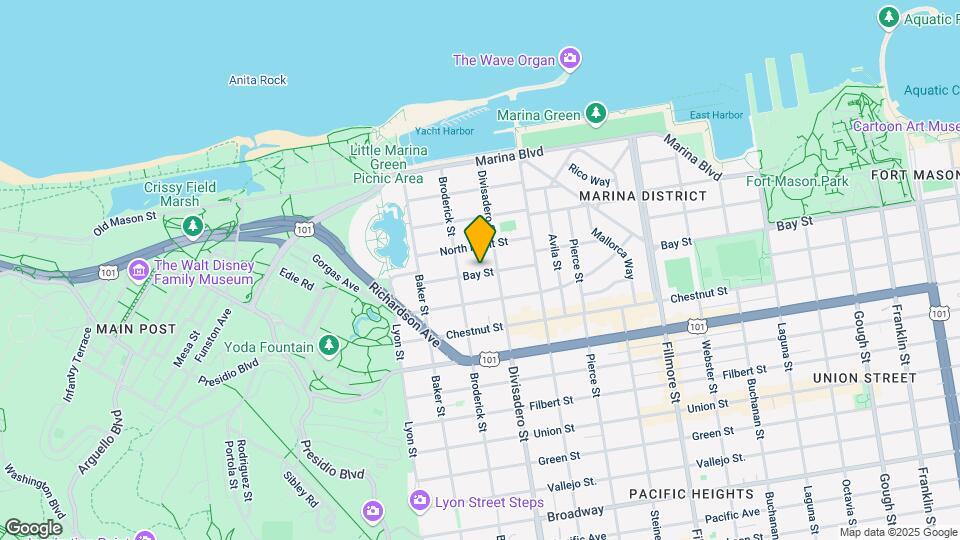 2240 Bay St Map and Location Details