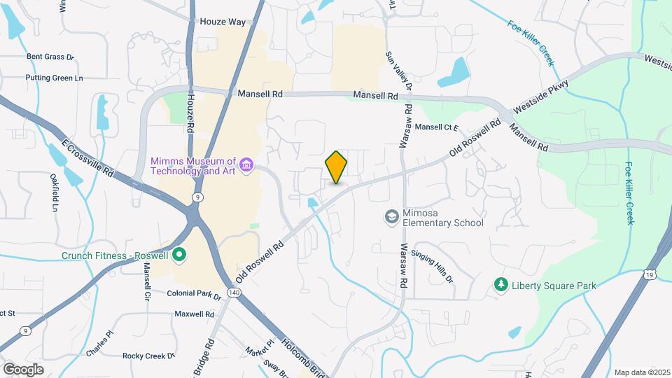1330-1336 Old Roswell Rd Map and Location Details