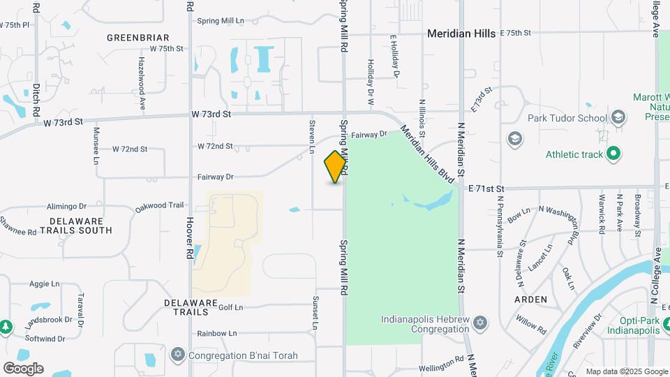 7026 Spring Mill Rd Map and Location Details