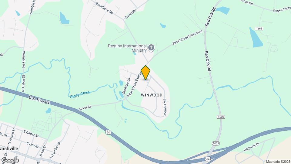 105 Apache Dr Map and Location Details