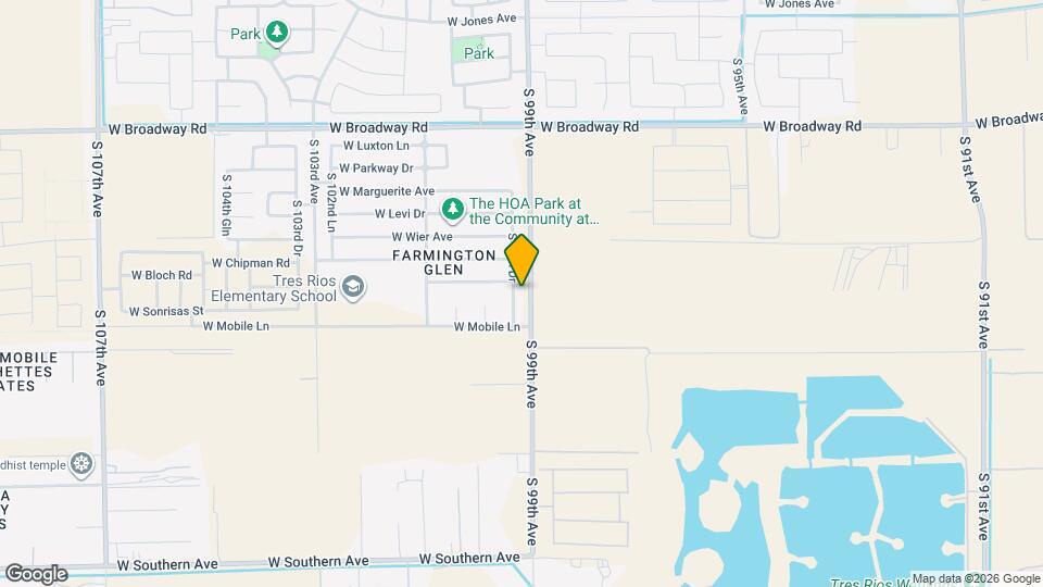 4923 S 99th Dr Mapa y Detalles de la Ubicación