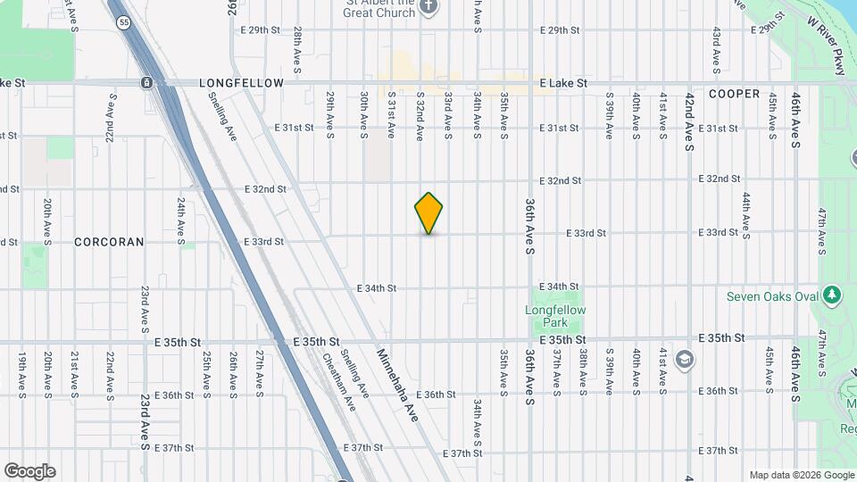3203 E 33rd St Map and Location Details
