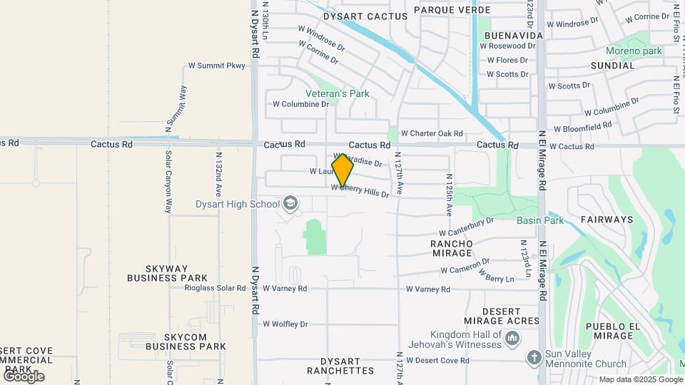 12829 W Cherry Hills Dr Map and Location Details