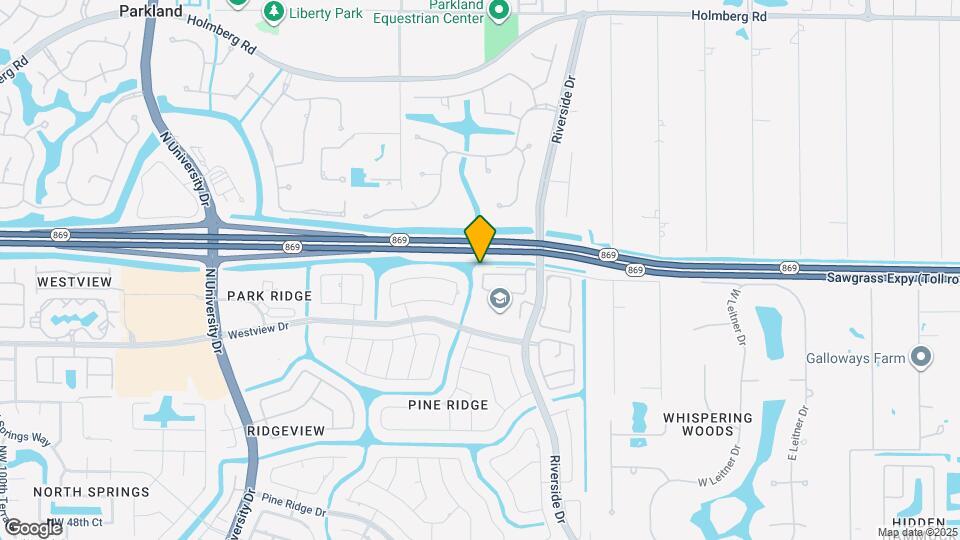 8442 NW 57th Dr Map and Location Details