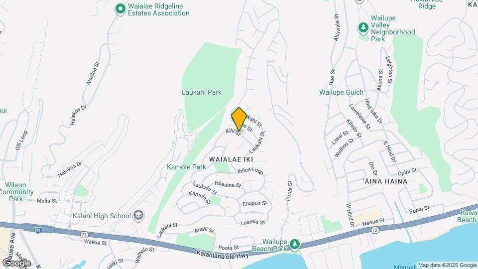 1 Kihi St Mapa y Detalles de la Ubicación