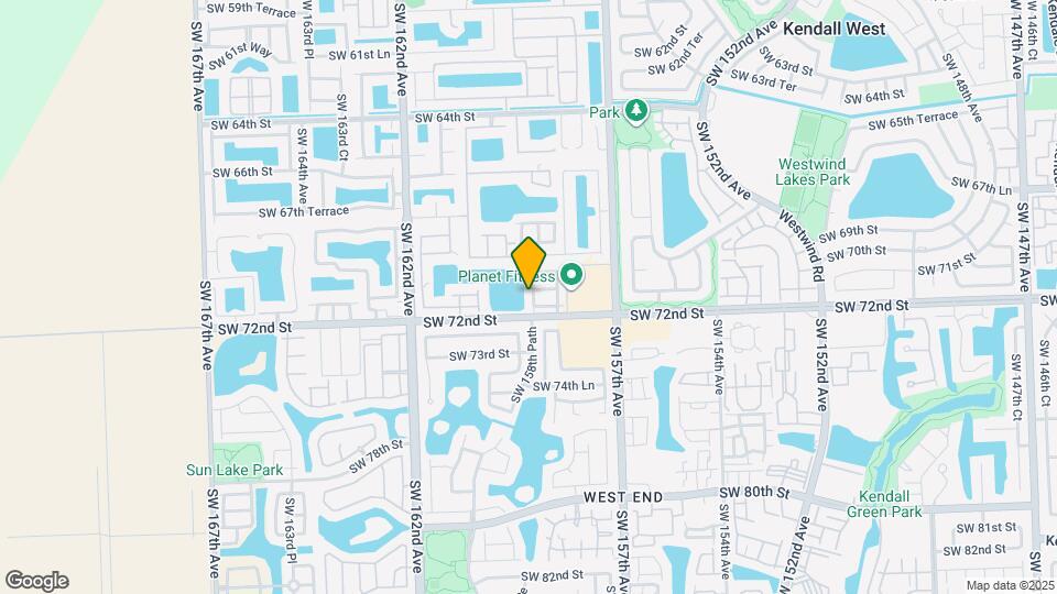 7132 SW 158th Path Map and Location Details