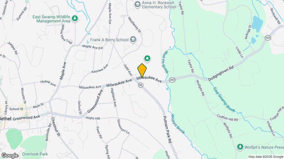 117 Milwaukee Ave Map and Location Details