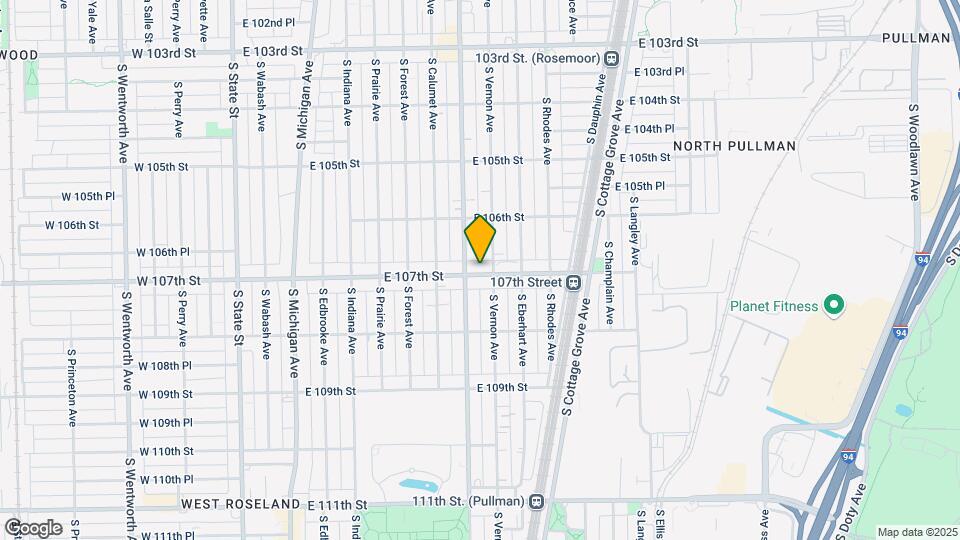 410 E 107th St Mapa y Detalles de la Ubicación