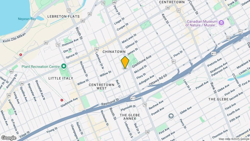 729 Gladstone Av Map and Location Details