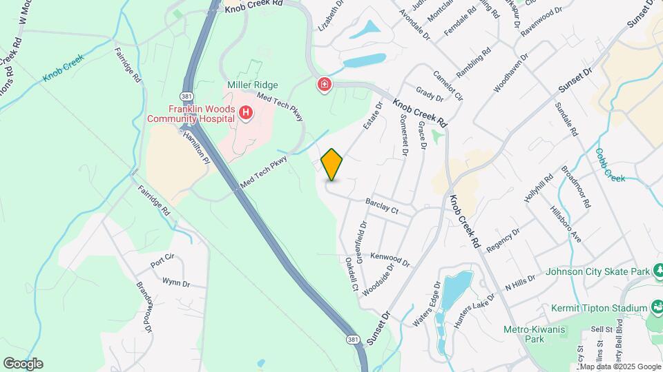 1105 Estate Dr Map and Location Details