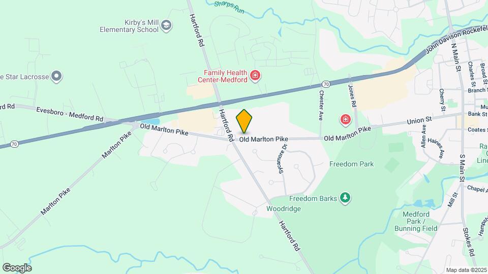 154 Old Marlton Pike Map and Location Details