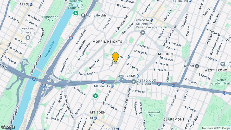 1711 Davidson Ave Mapa y Detalles de la Ubicación