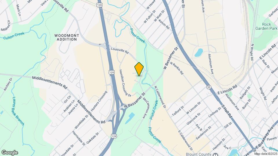 444 Louisville Rd Map and Location Details