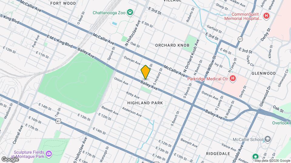 524 S Holly St Map and Location Details