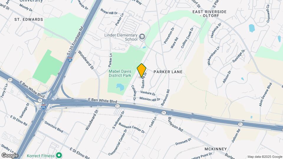 3400 Santa Fe Dr Map and Location Details