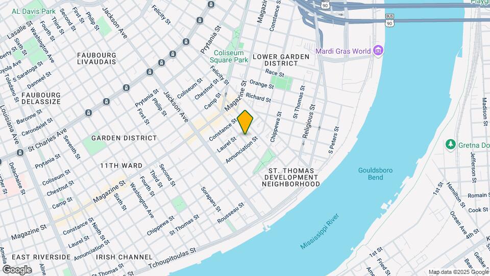 831 St Andrew St Mapa y Detalles de la Ubicación